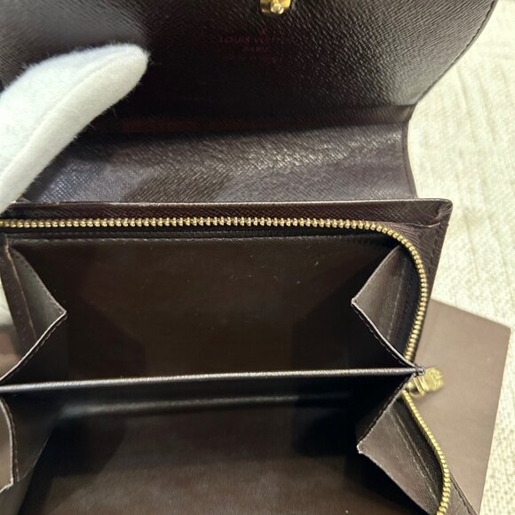 Louis Vuitton Damier Ebene Porte-Monnaie Tresor Wallet - Picture 12 of 16